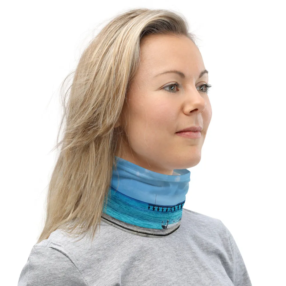 Coastal Paradise Face Mask/Neck Gaiter - Cancun, Mexico