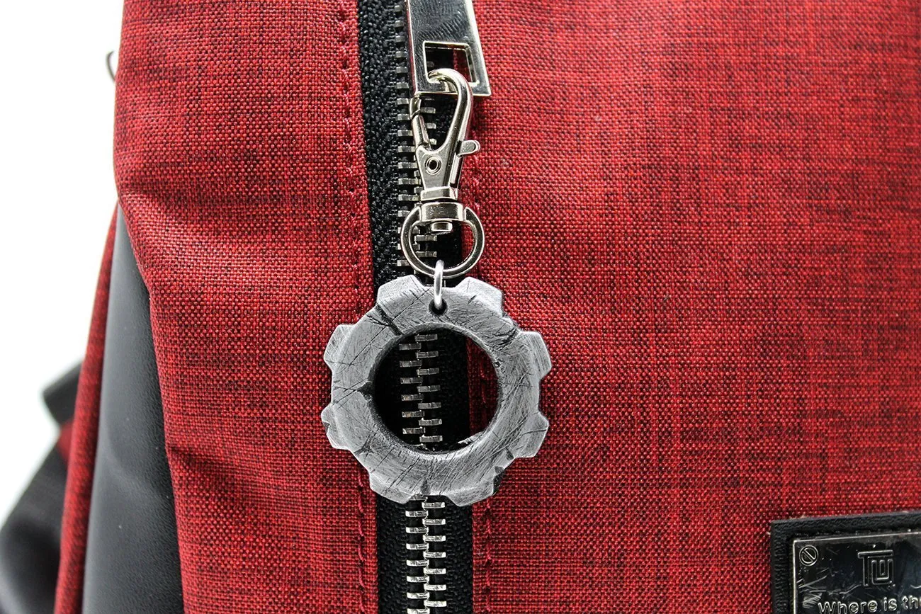 Cogtag Pendant Necklace / Keychain - Gears of War