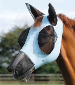 Comfort Tech Lycra Fly Mask Xtra Blue