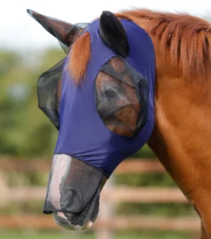 Comfort Tech Lycra Fly Mask Xtra Navy