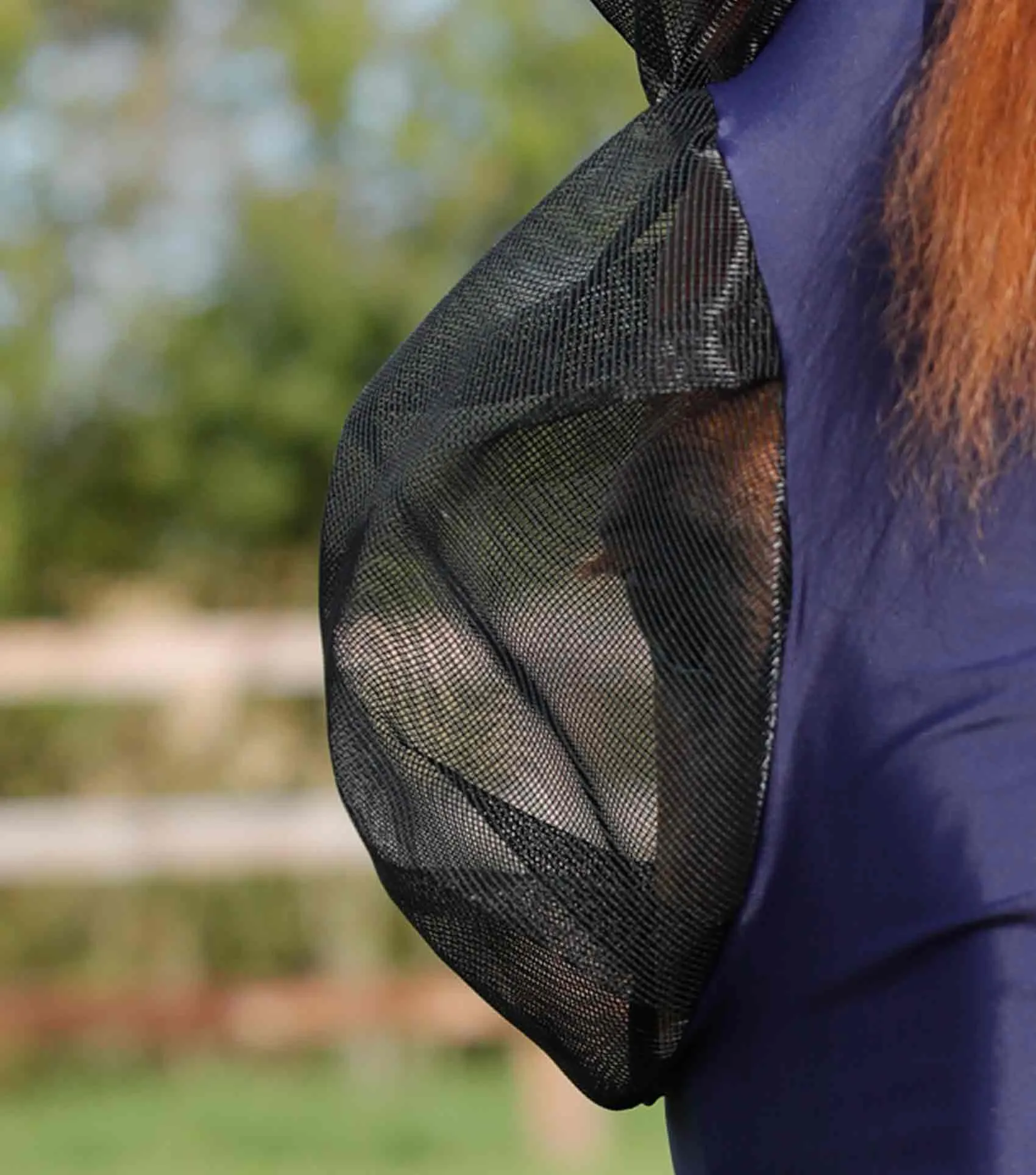 Comfort Tech Lycra Fly Mask Xtra Navy