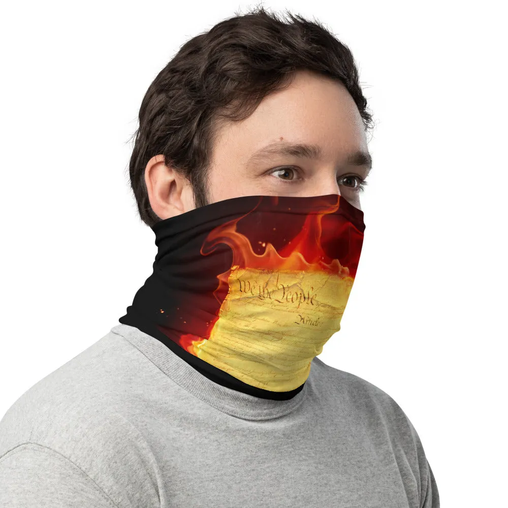 Constitution Burning Neck Gaiter