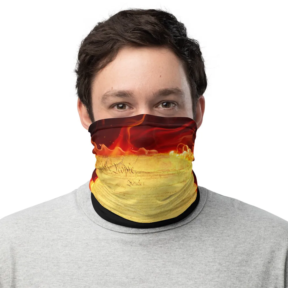 Constitution Burning Neck Gaiter