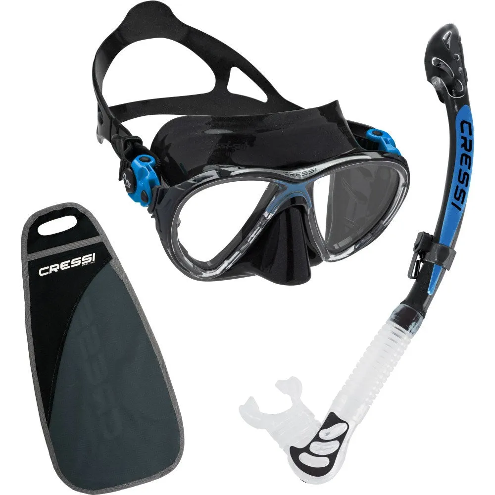 Cressi Big Eyes Evo   Alpha Ultra Dry Mask & Snorkel Set