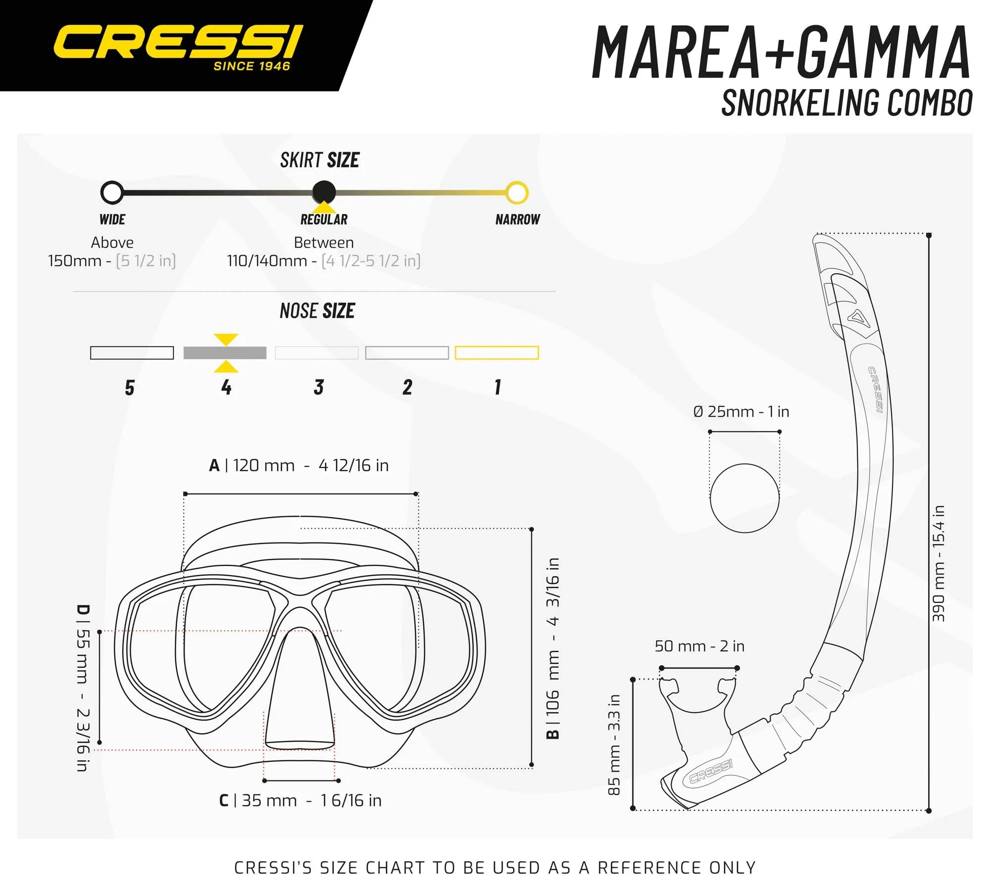 Cressi Marea   Gamma Combo