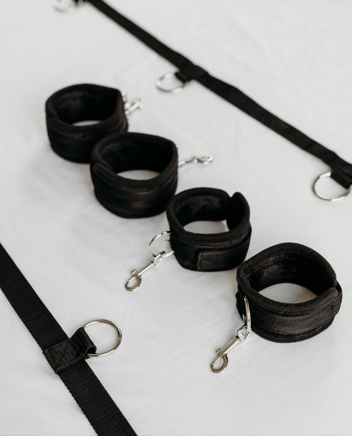 Cupid’s Bed Restraints - Wrist & Ankle Cuffs