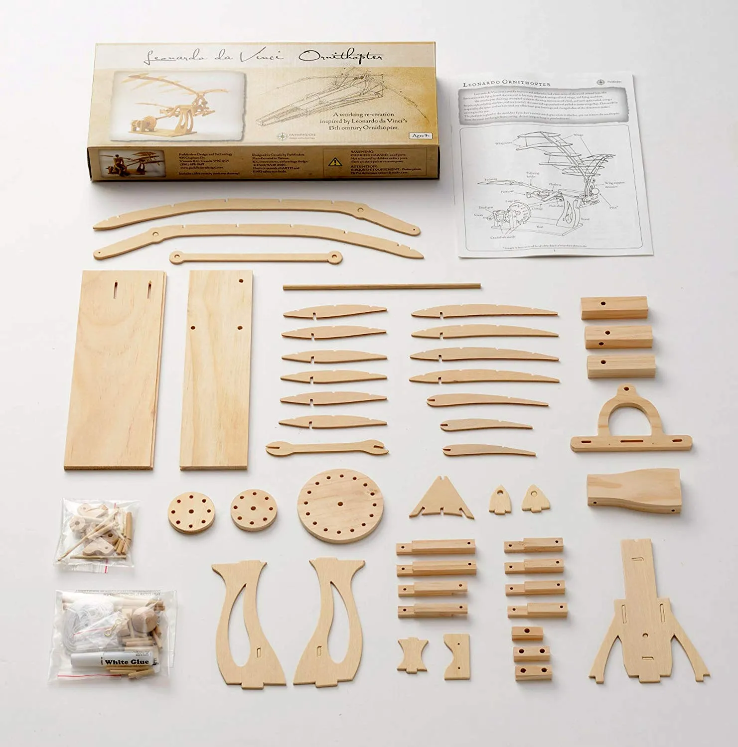 Da Vinci's Ornithopter Kit