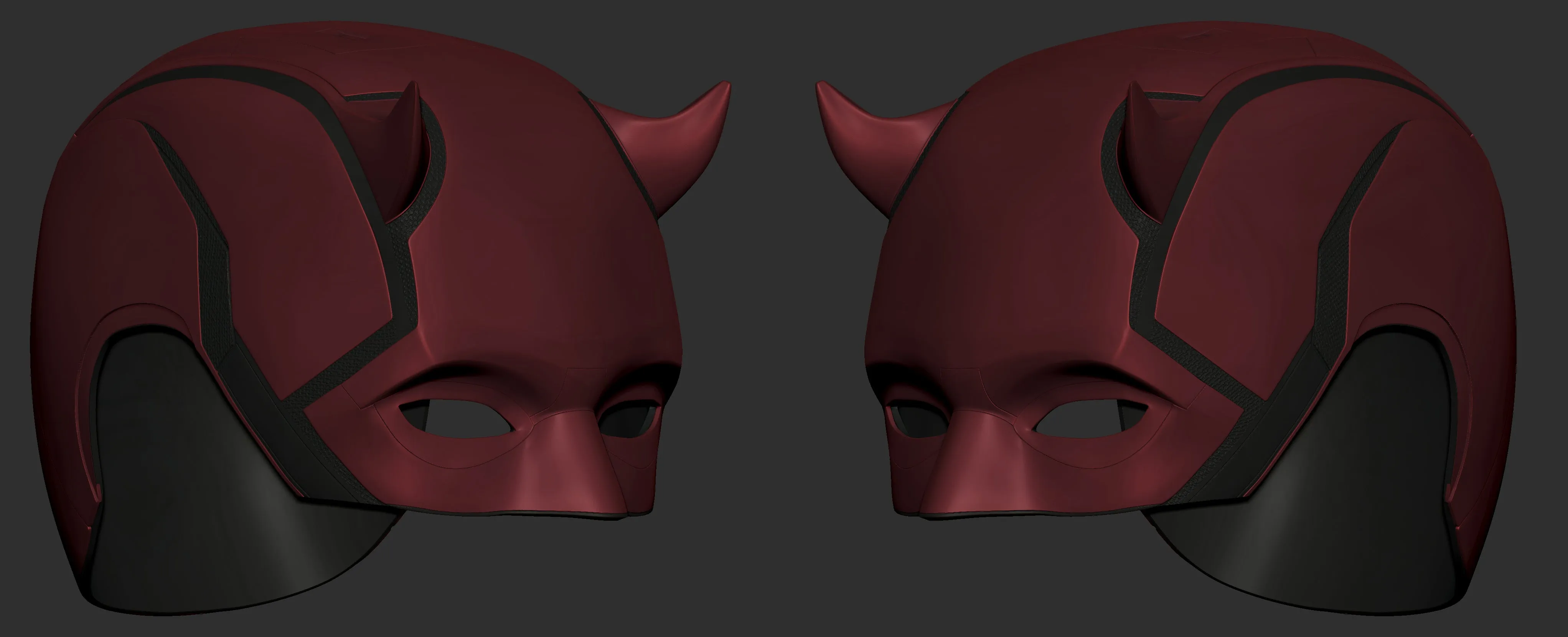 Daredevil Cowl STL