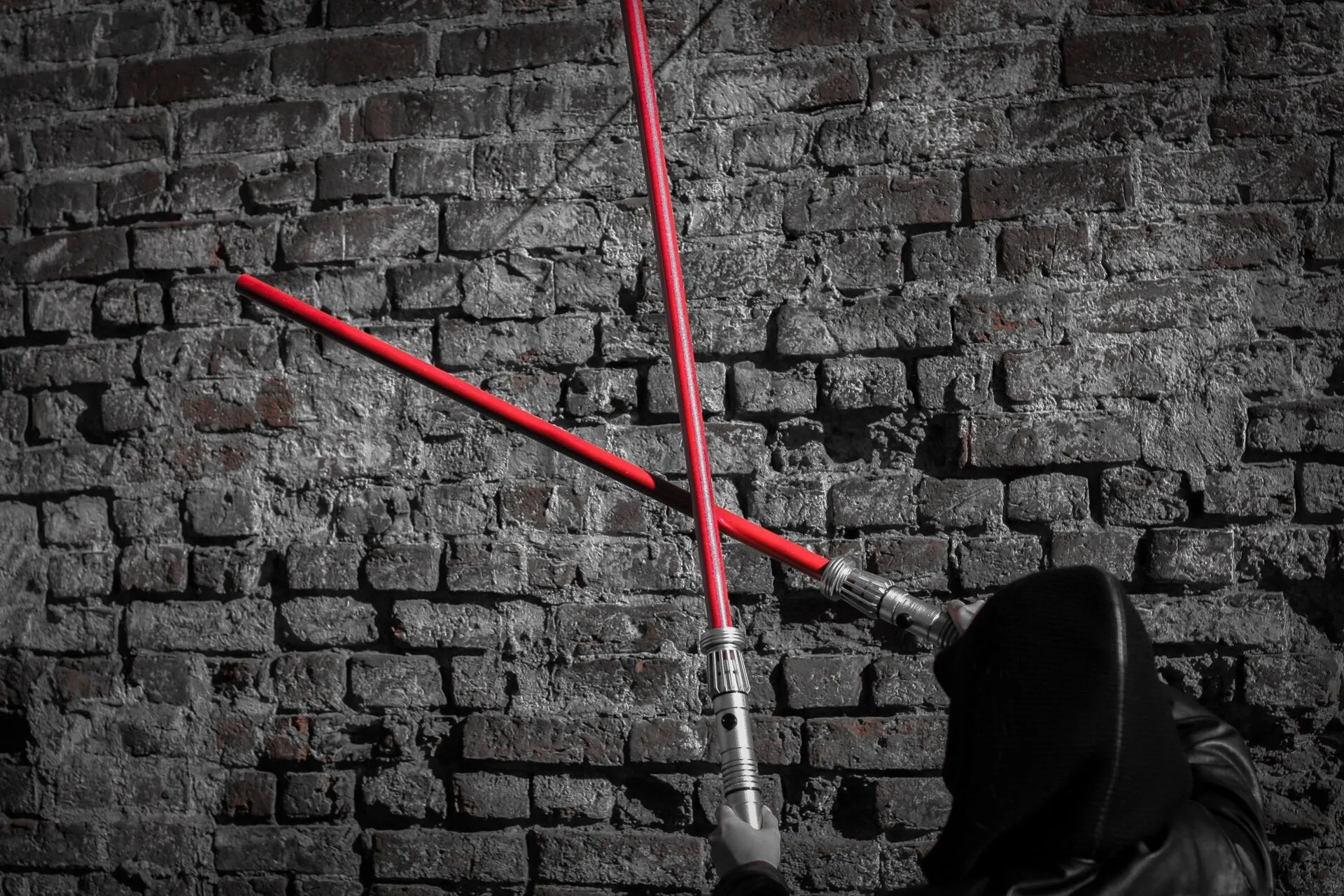 Darth Maul Double-Bladed Lightsaber Replica | Star Wars Custom Prop