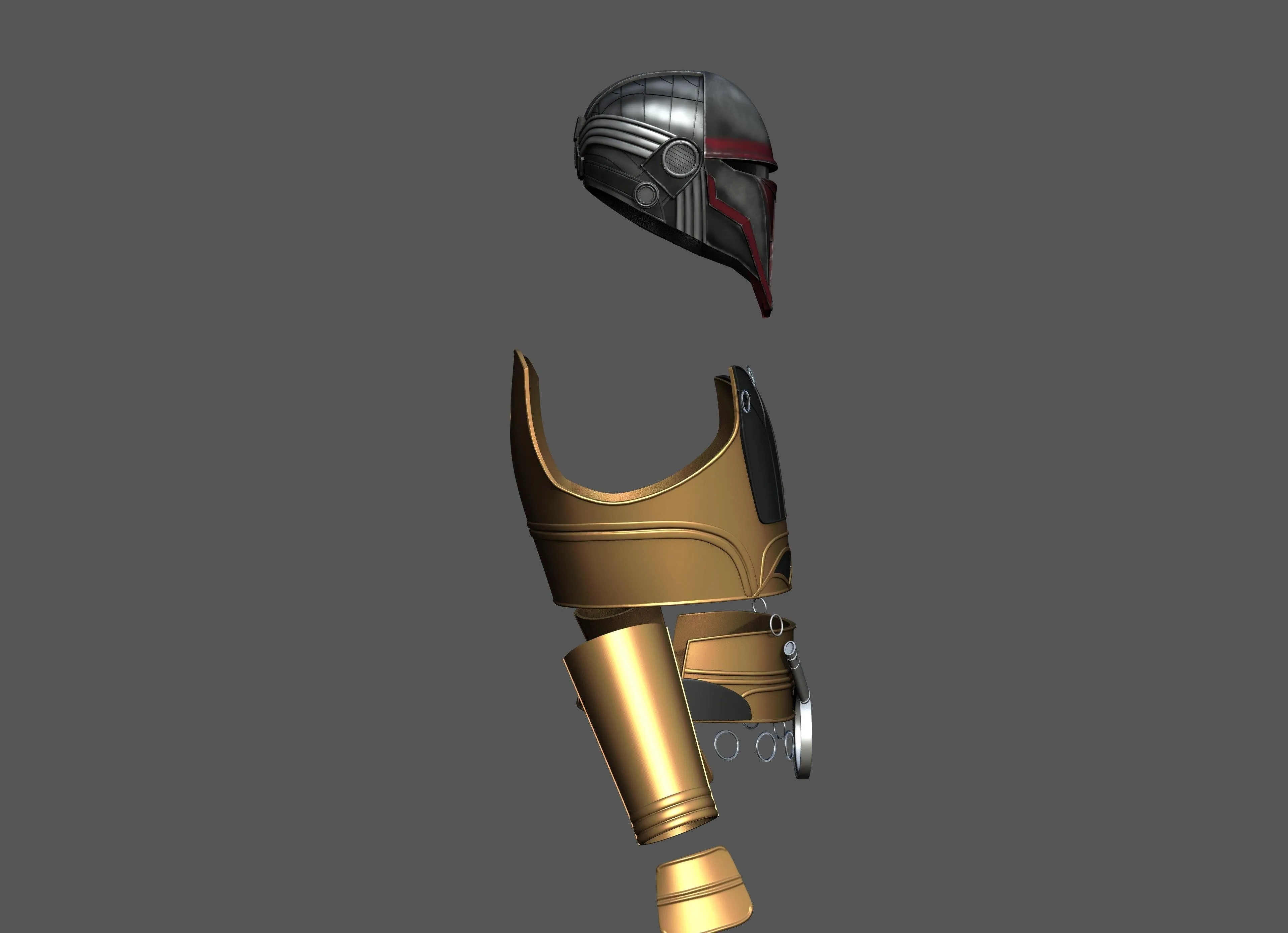 Darth Revan Armor STL