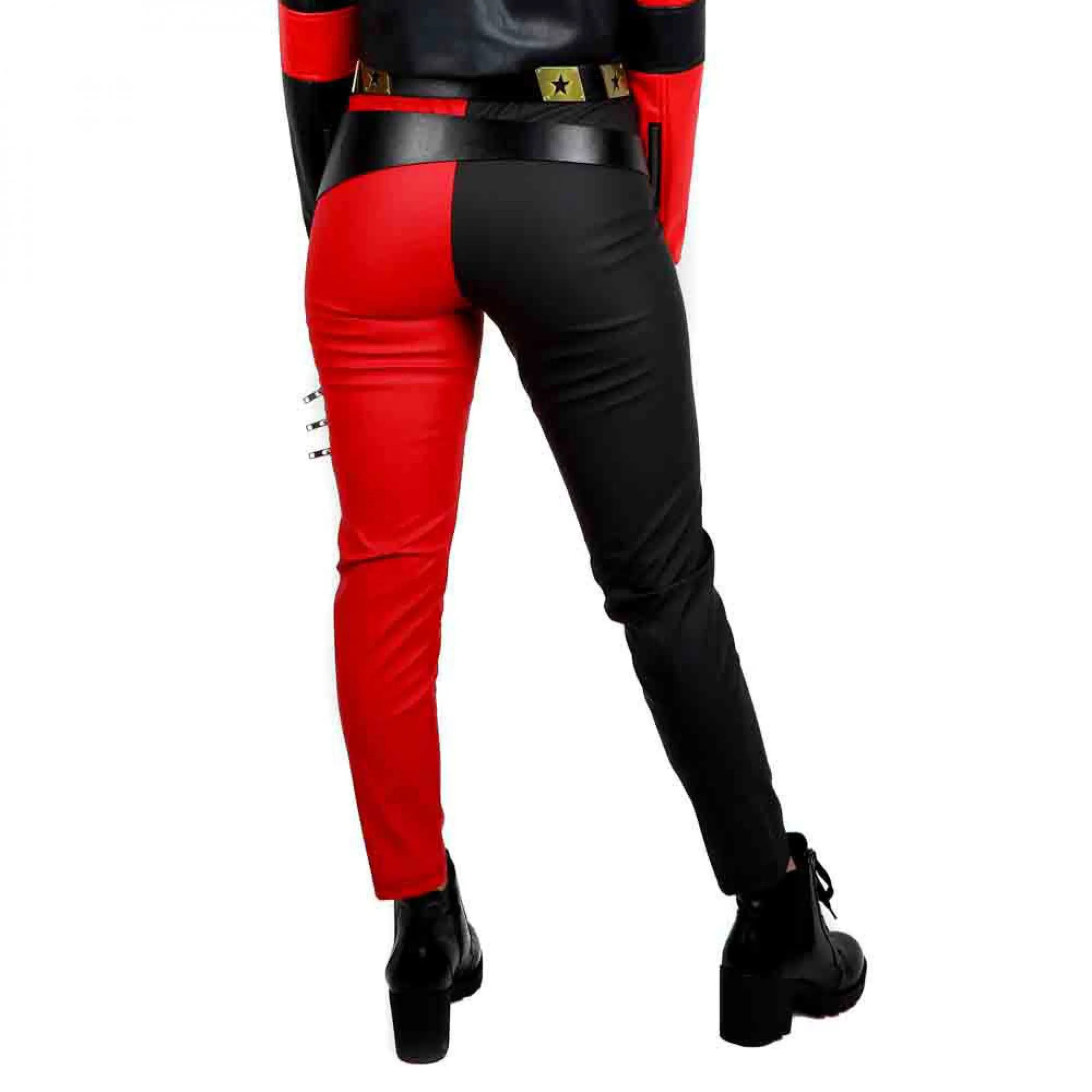 DC Comics Suicide Squad Harley Quinn Costume Cosplay Leggings