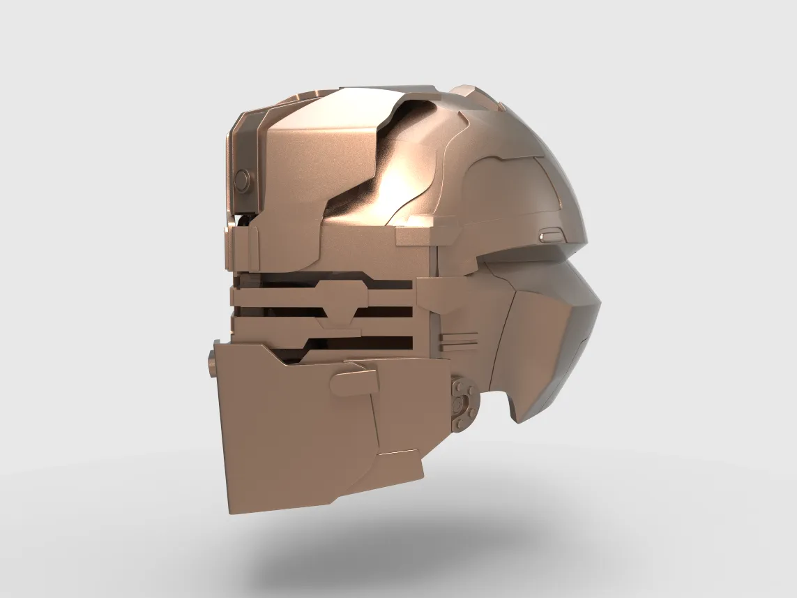 Dead Space Isaac Helmet STL