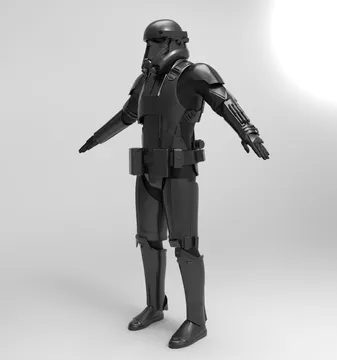 Death Trooper Armor stl