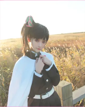 Demon Slayer Kanao Tsuyuri Cosplay Costume