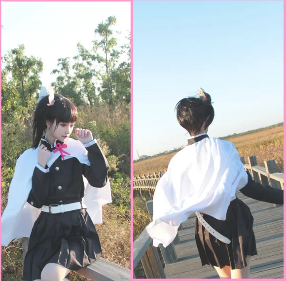 Demon Slayer Kanao Tsuyuri Cosplay Costume