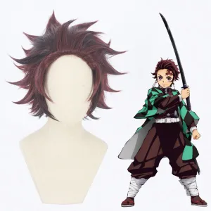 DEMON SLAYER / KIMETSU NO YAIBA Tanjiro Kamado Wig