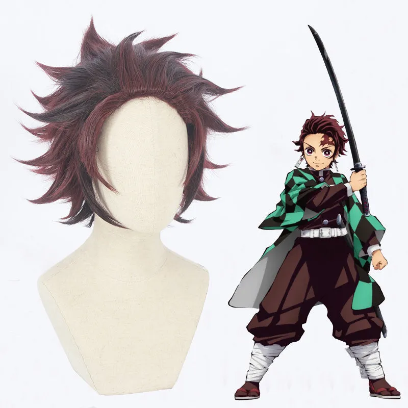 DEMON SLAYER / KIMETSU NO YAIBA Tanjiro Kamado Wig