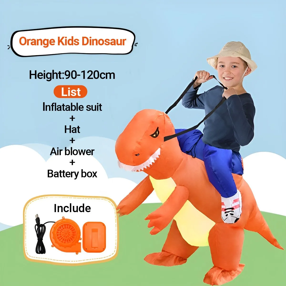 Dinosaur Inflatable Suit Cosplay Costume