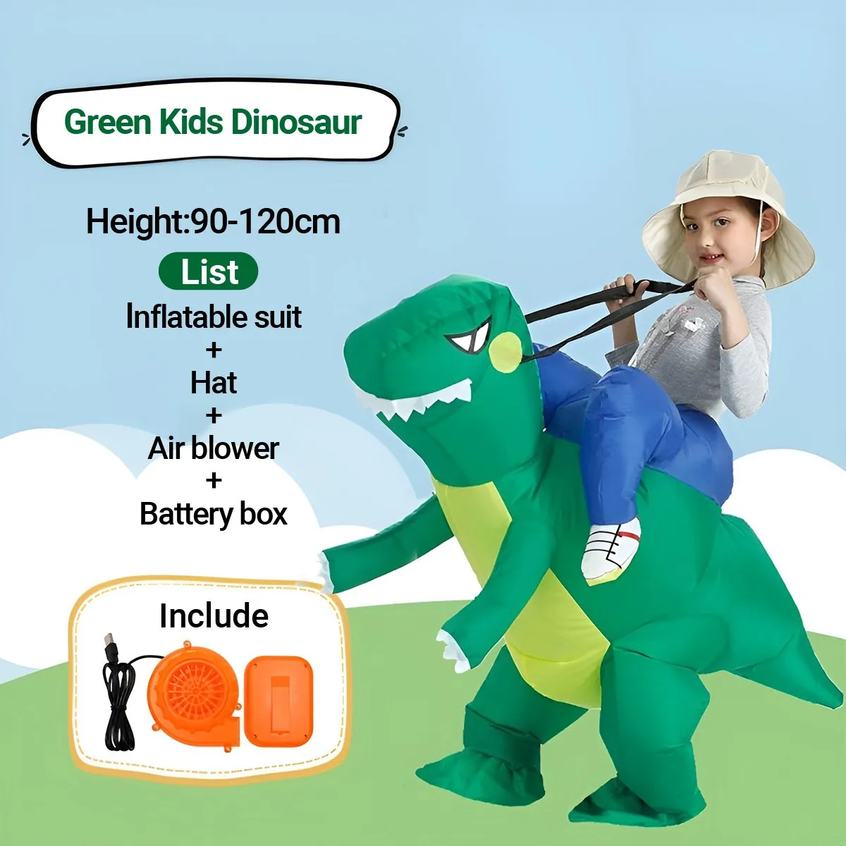 Dinosaur Inflatable Suit Cosplay Costume