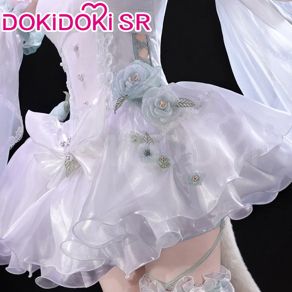 DokiDoki-SR Game Genshin Impact Lynette Costume Angel's Courtyard Doujin Dress