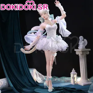 DokiDoki-SR Game Genshin Impact Lynette Costume Angel's Courtyard Doujin Dress