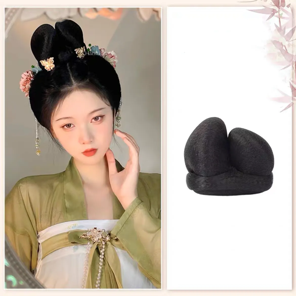 Double Knot, Hair Buns for Hanfu