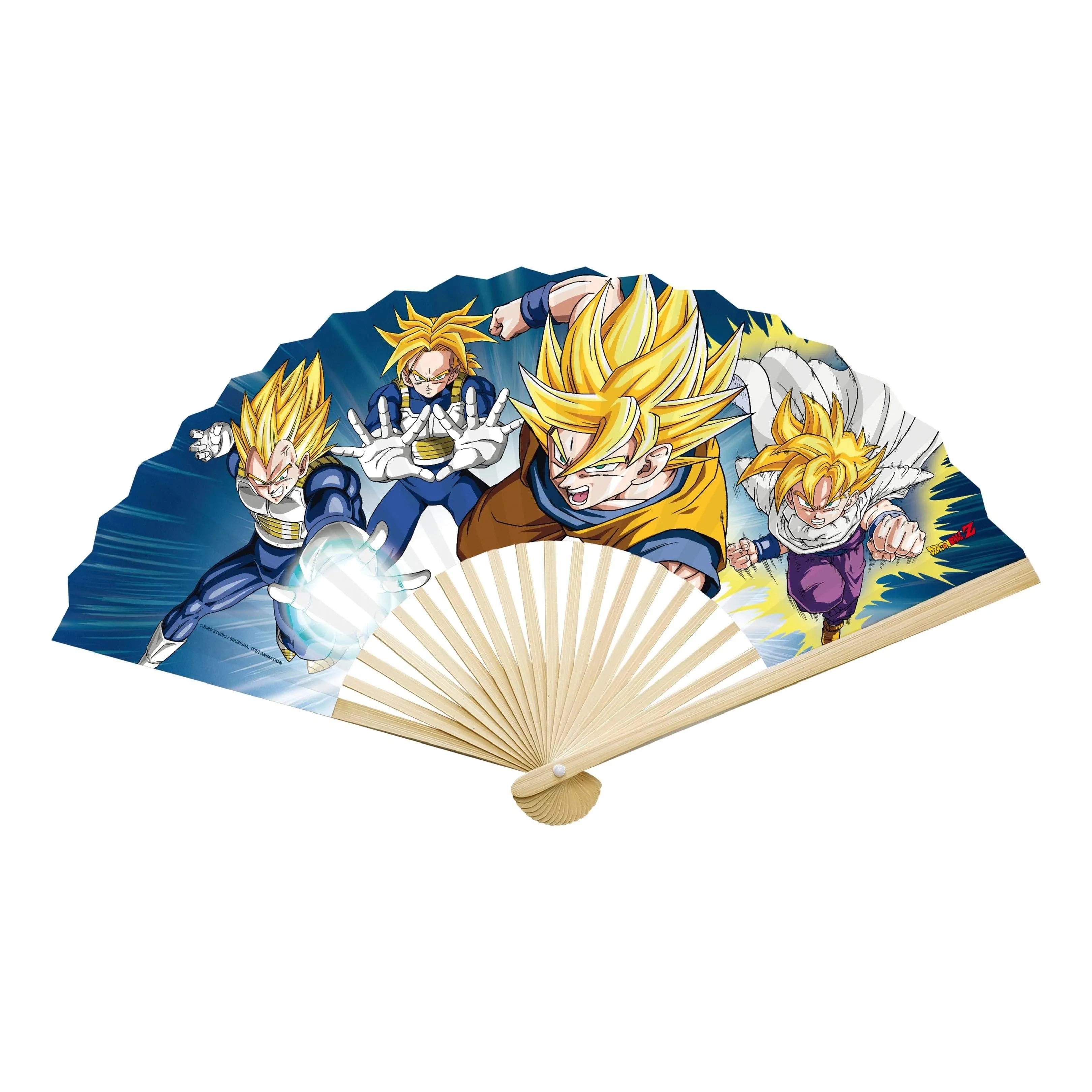 Dragon Ball Z - Saiyans Paper Fan - ABYstyle