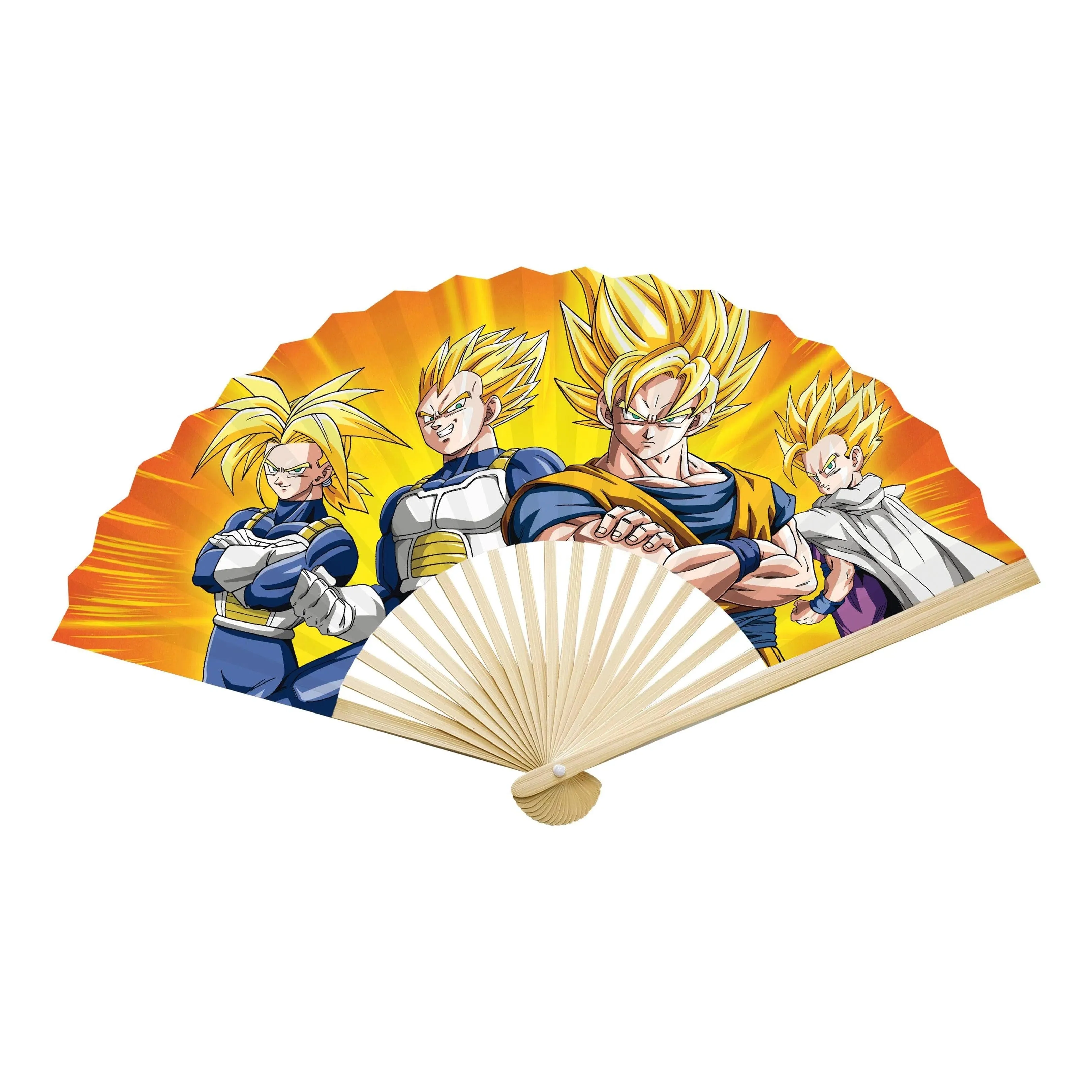 Dragon Ball Z - Saiyans Paper Fan - ABYstyle