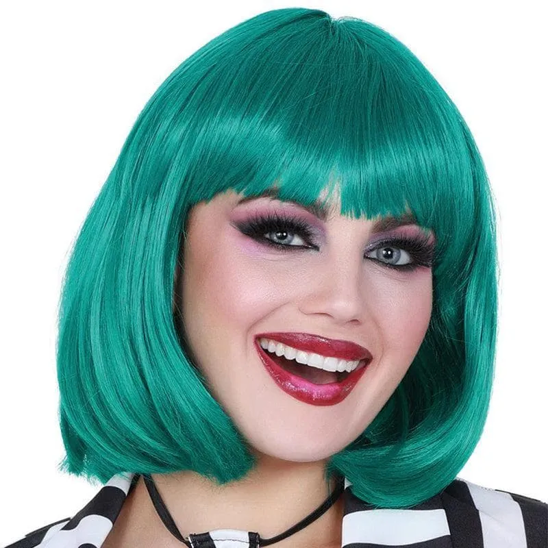 Dreamgirl Mid-Length Bob Wig Teal