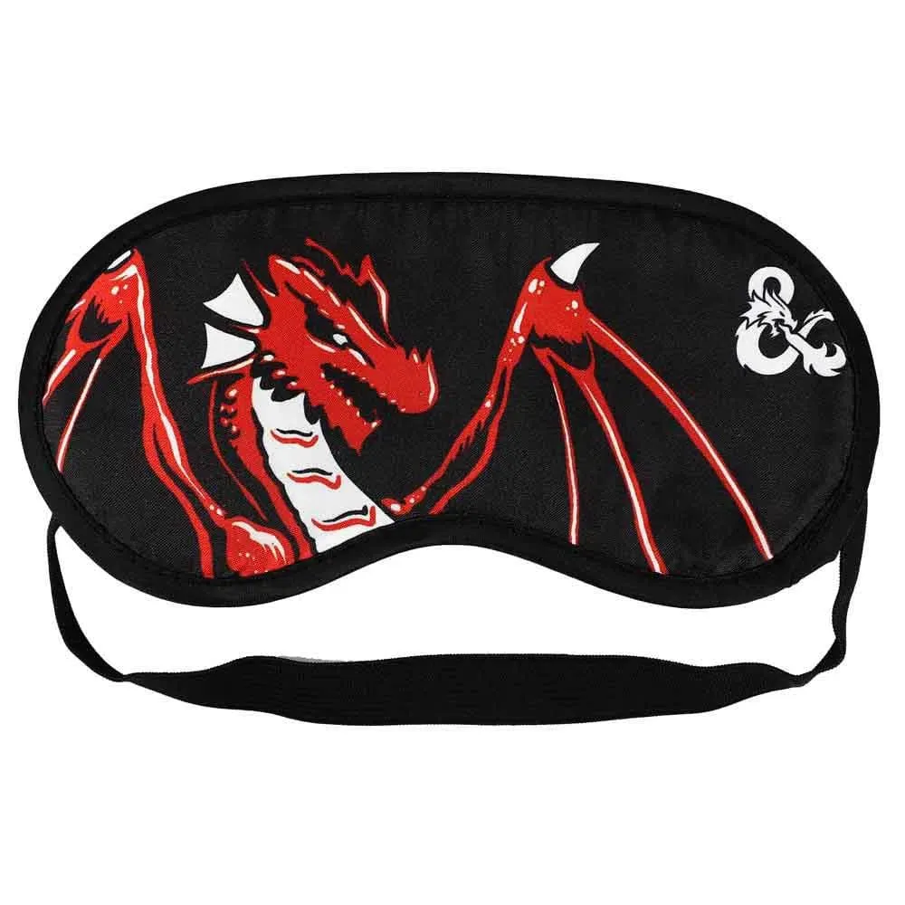 Dungeons & Dragons - "Adventure Awaits" Travel Set - Bioworld - Neck Pillow, Sleep Mask & Face Mask