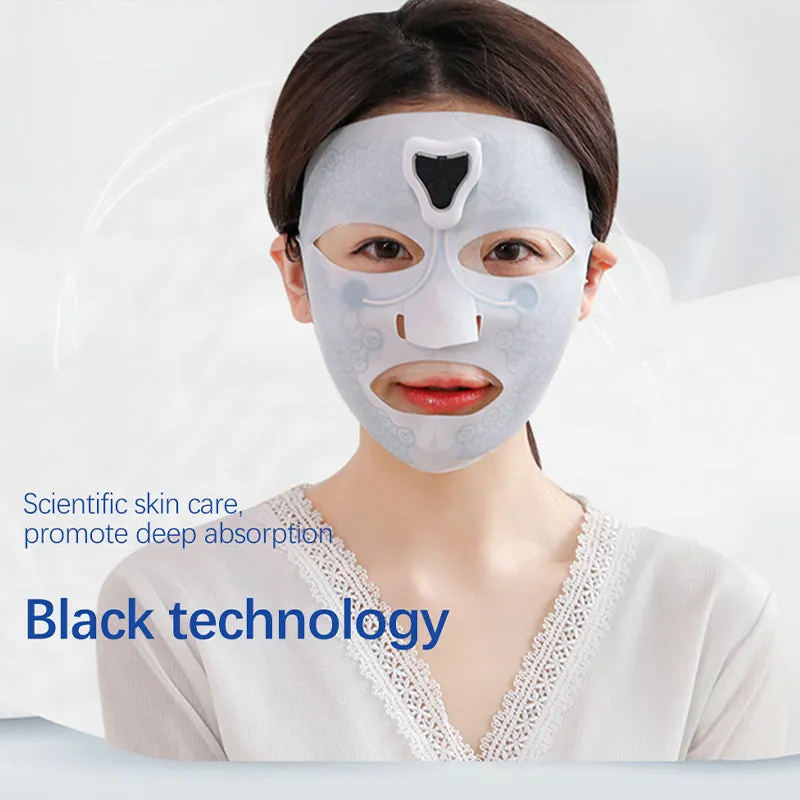 Electric SPA Beauty Silicone Facial Beauty Mask Skin Massager