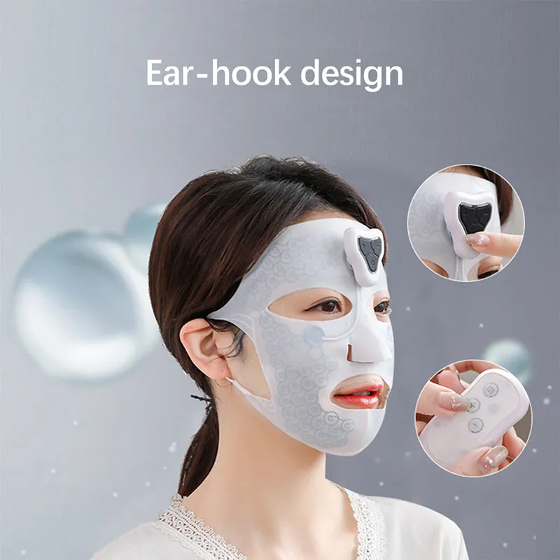 Electric SPA Beauty Silicone Facial Beauty Mask Skin Massager