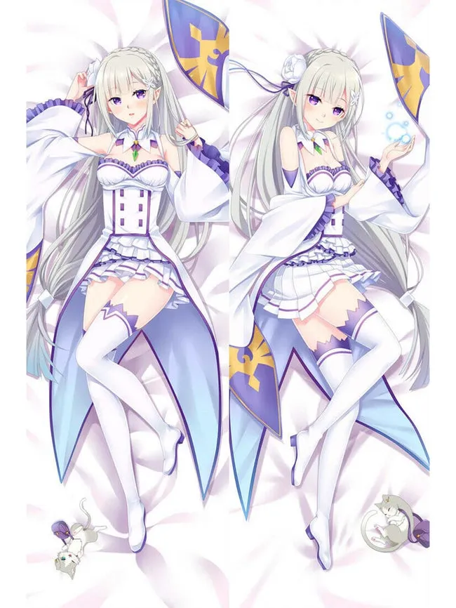 Emilia Body Pillow <br/> Re Zero Emilia