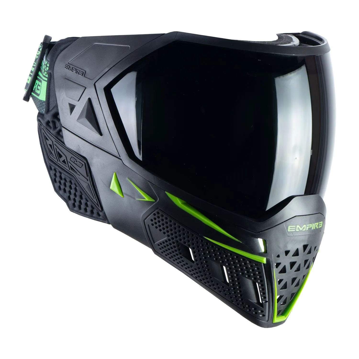 Empire EVS Enhanced Vision System Goggle - Black/Lime Green - includes 2 lenses