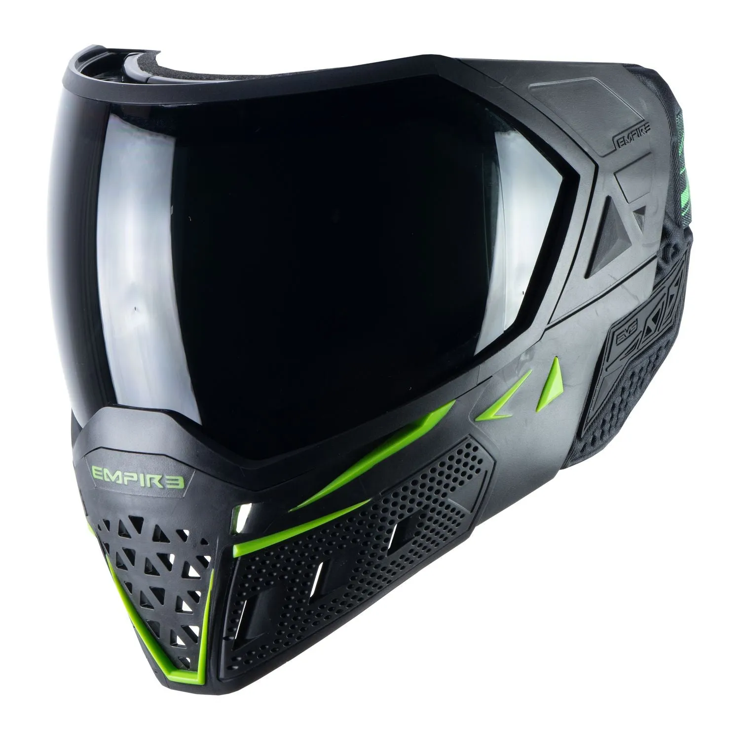 Empire EVS Enhanced Vision System Goggle - Black/Lime Green - includes 2 lenses