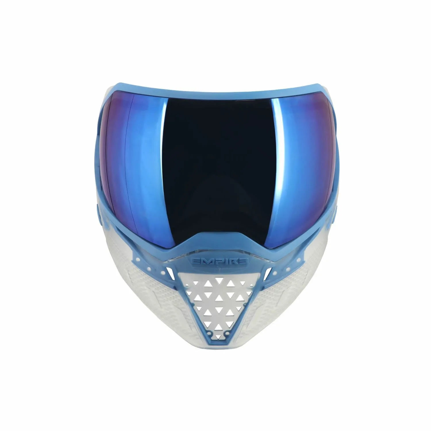 Empire EVS Mask - Clear / Blue W/Thermal Blue Mirror Lens