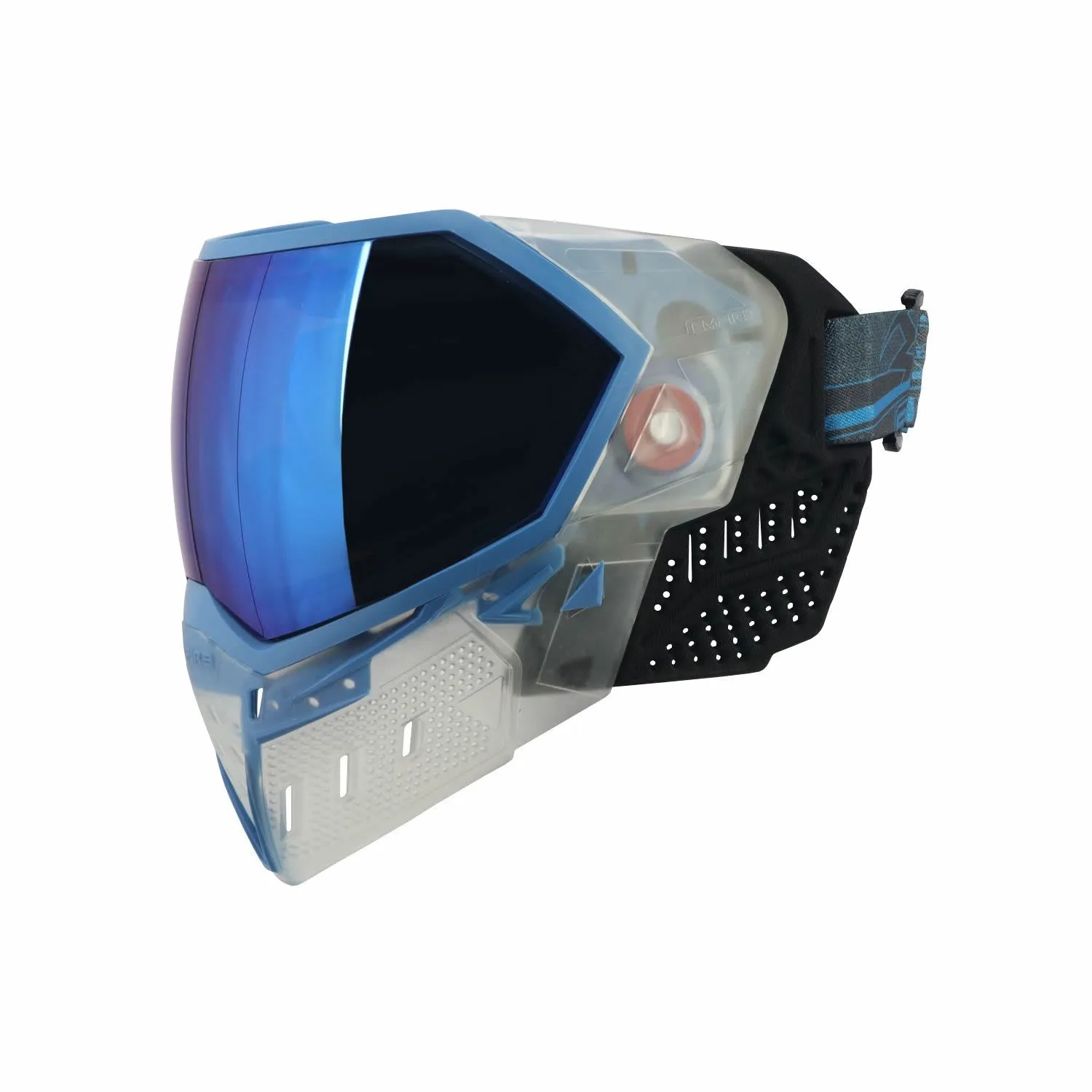 Empire EVS Mask - Clear / Blue W/Thermal Blue Mirror Lens