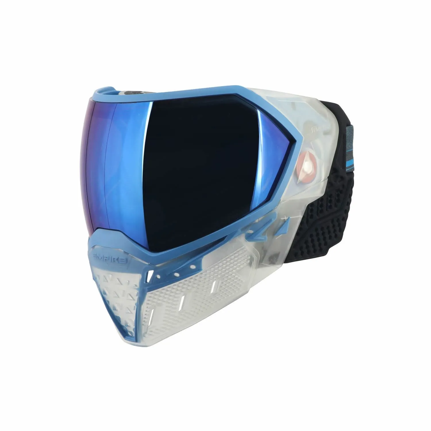 Empire EVS Mask - Clear / Blue W/Thermal Blue Mirror Lens