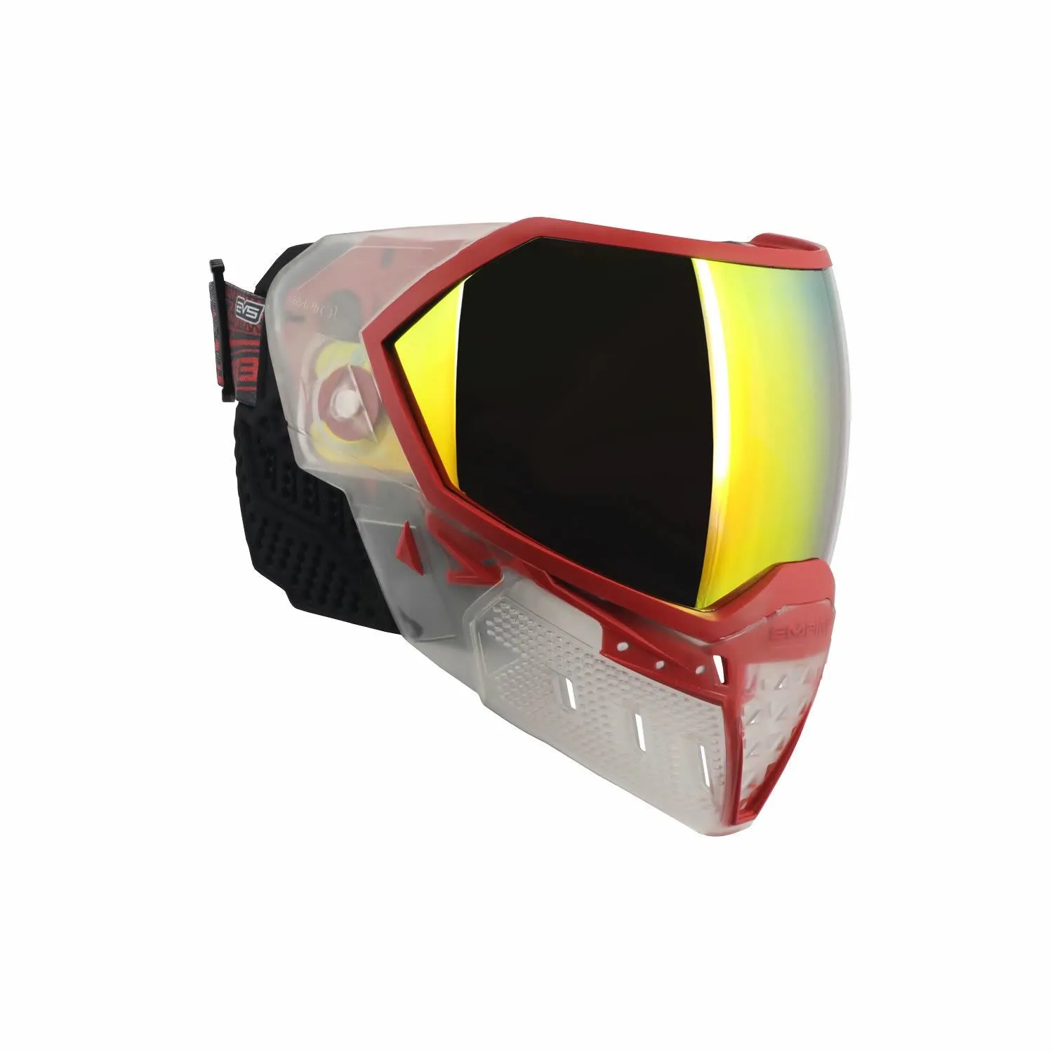 Empire EVS Mask - Clear / Red W/Thermal Fire Mirror Lens