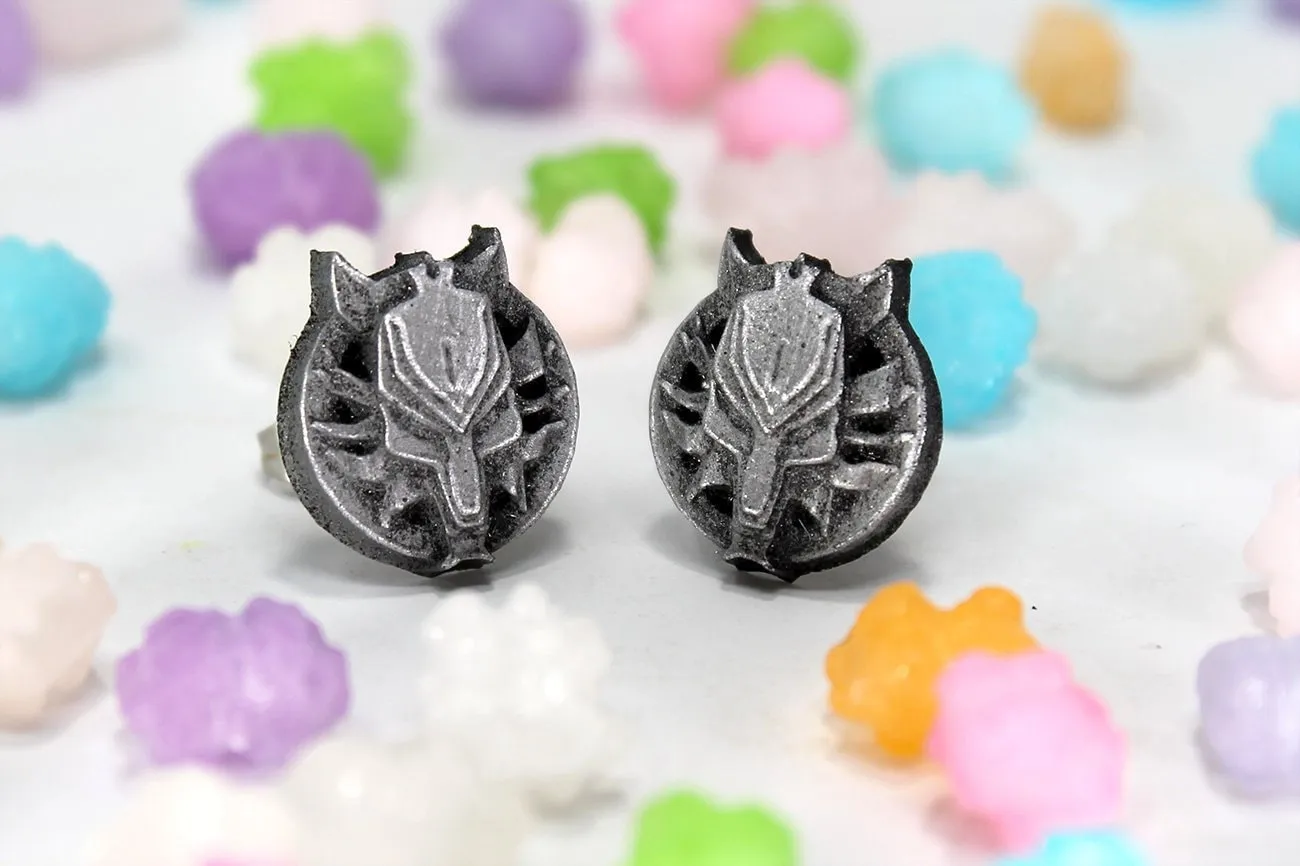 Fenrir Earrings Pair - Final Fantasy 7