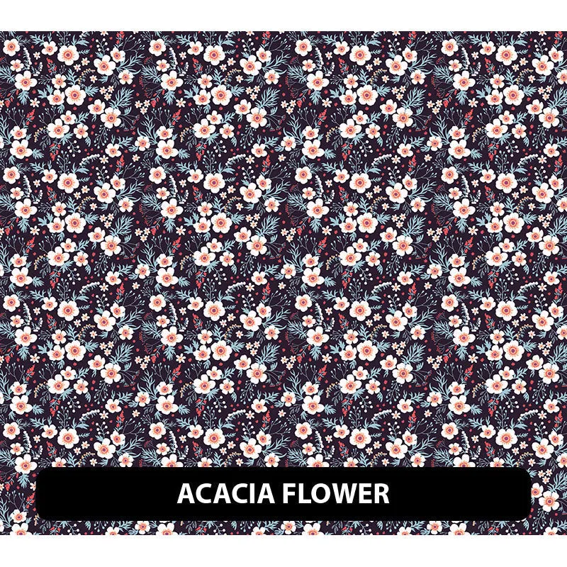 Floral Puff Patterned HTV (18.5" x 12")