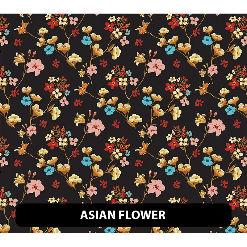 Floral Puff Patterned HTV (18.5" x 12")