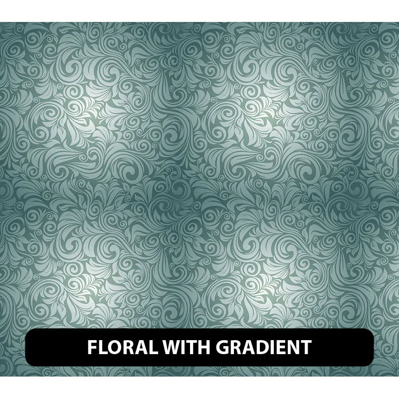 Floral Puff Patterned HTV (18.5" x 12")