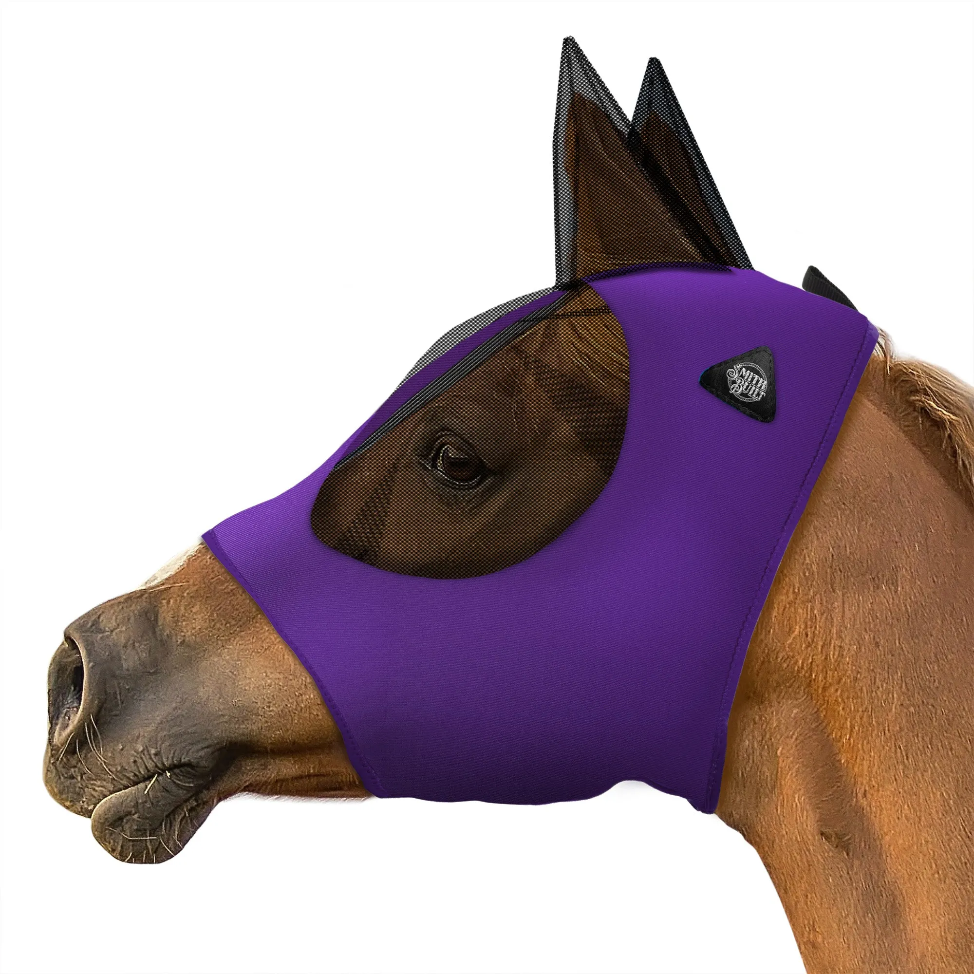 Fly Mask for Horses - Cob, Horse, Pony - Breathable Mesh UV Protection