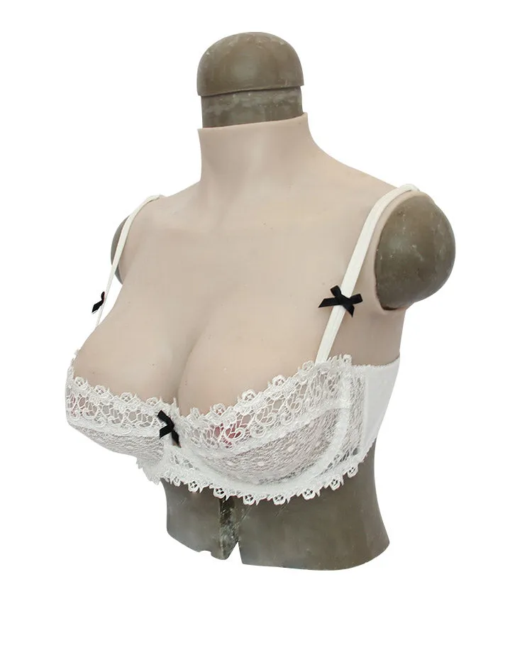 Full Bust Full Silicone Breast Shirt (4 color variants)