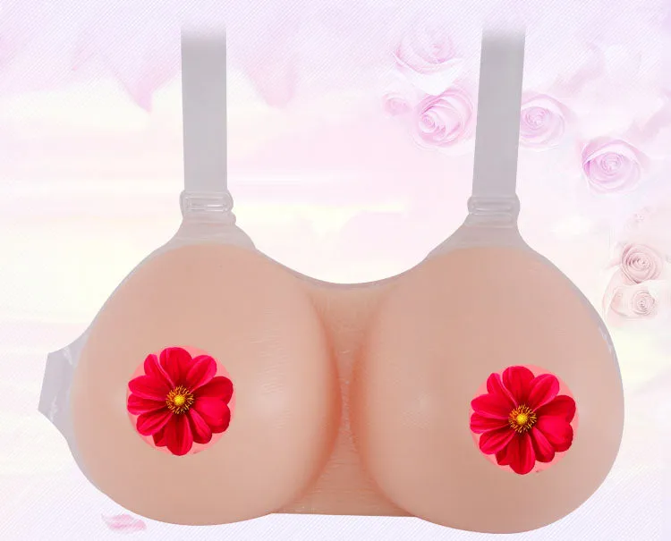 Full Silicone Breast Bra with Invisible Lining