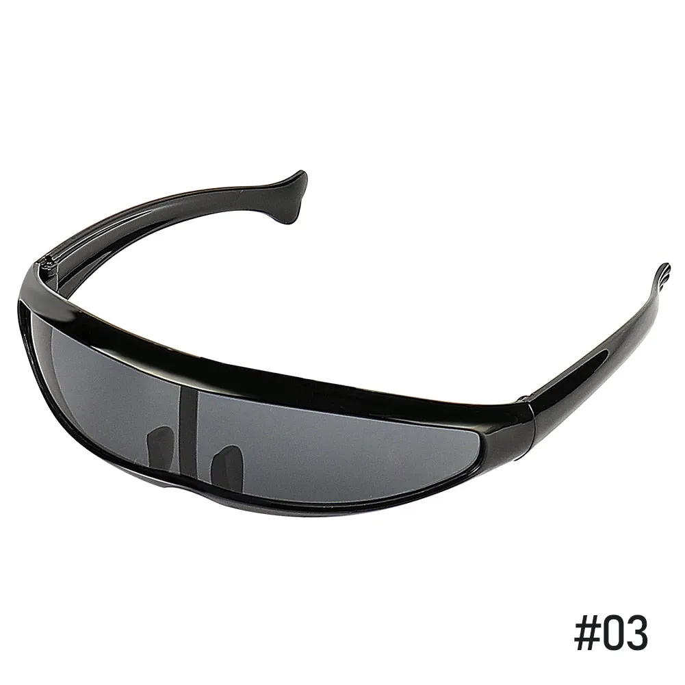 Futuristic Cyborg Cosplay Sunglasses