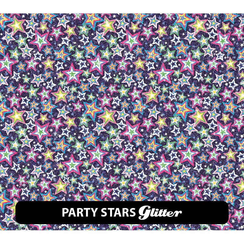 Galaxy / Spectrum Glitter Patterned HTV (12" x 12")