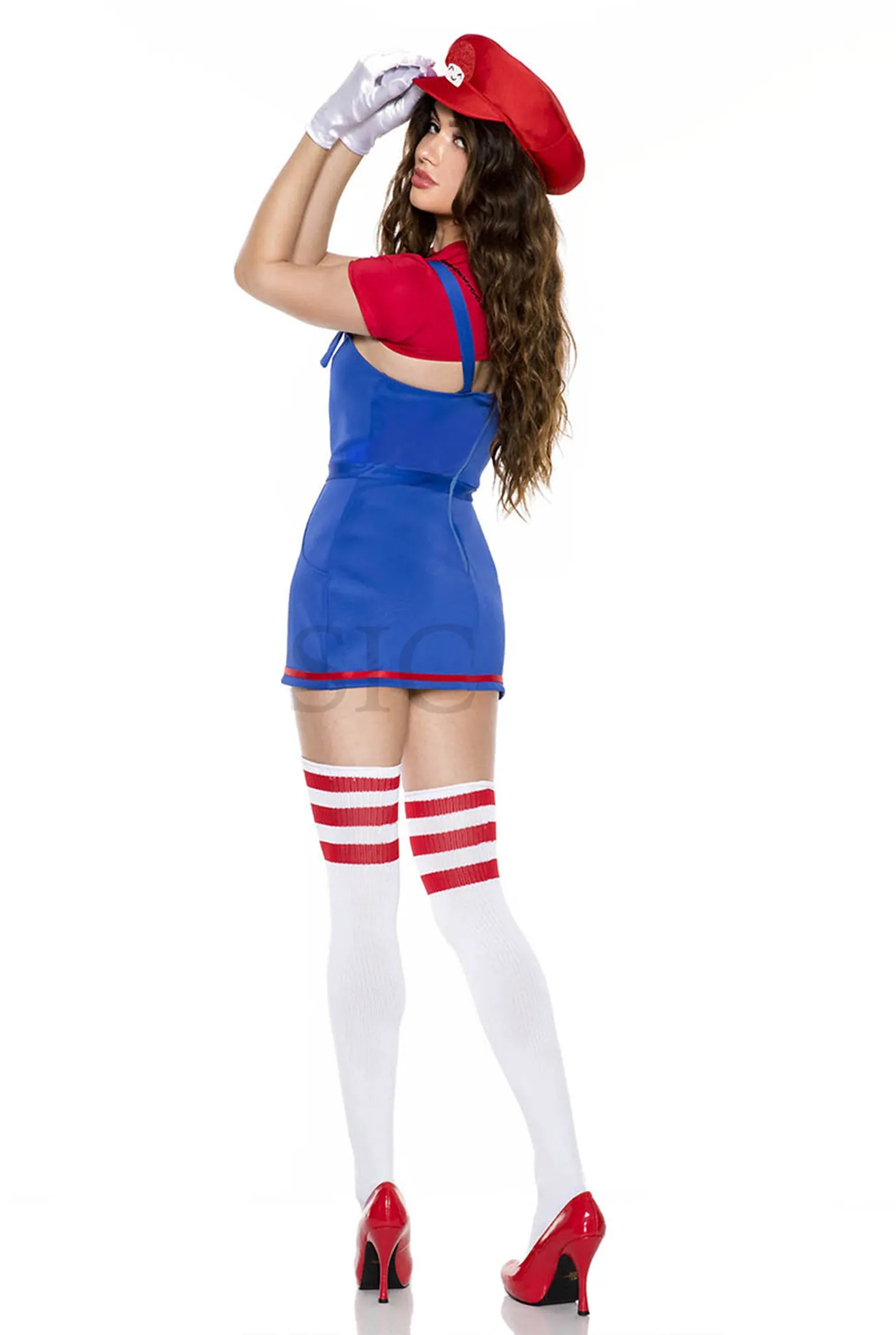 Game Over Plumber Costume Set