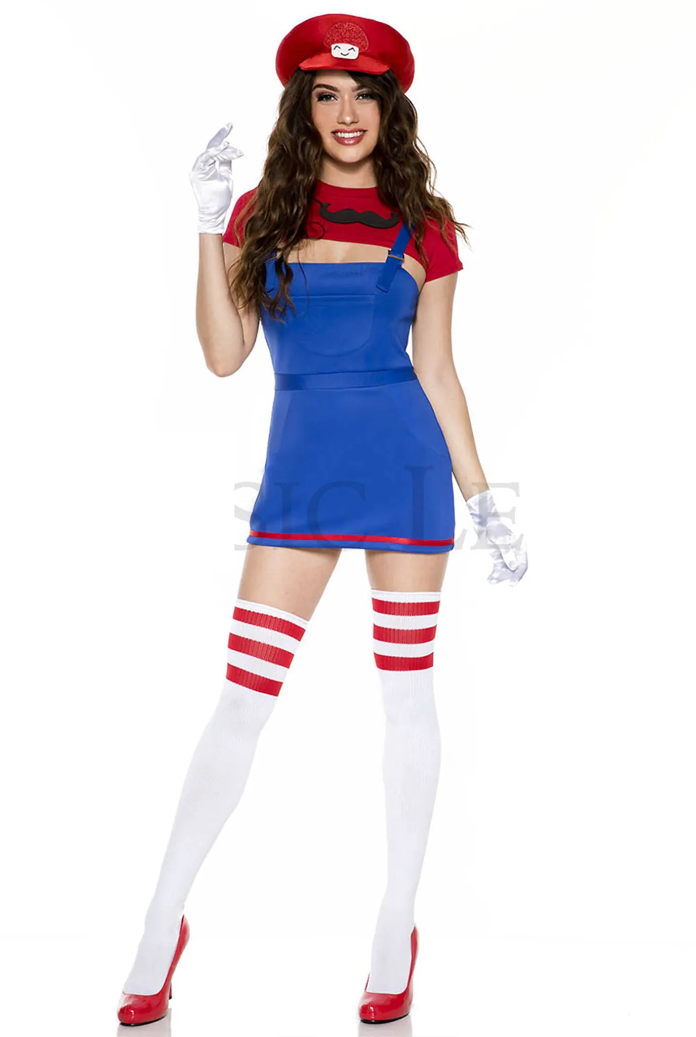 Game Over Plumber Costume Set